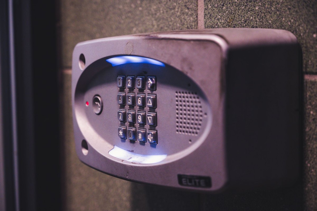 Clavier de système d’alarme et de sécurité maison